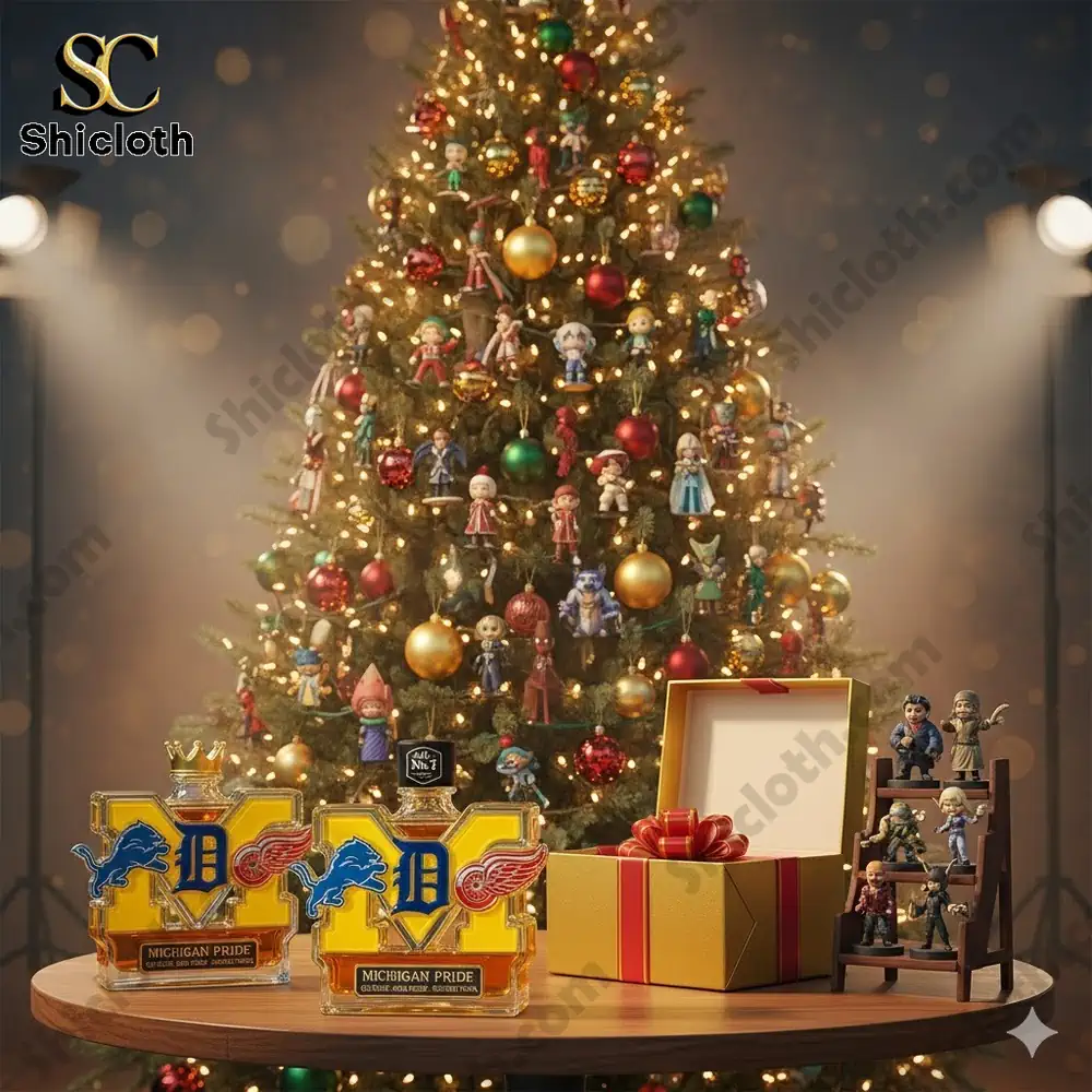 Michigan Pride Limited Edition Whiskey Decanter, Hockeytown Legacy Edition