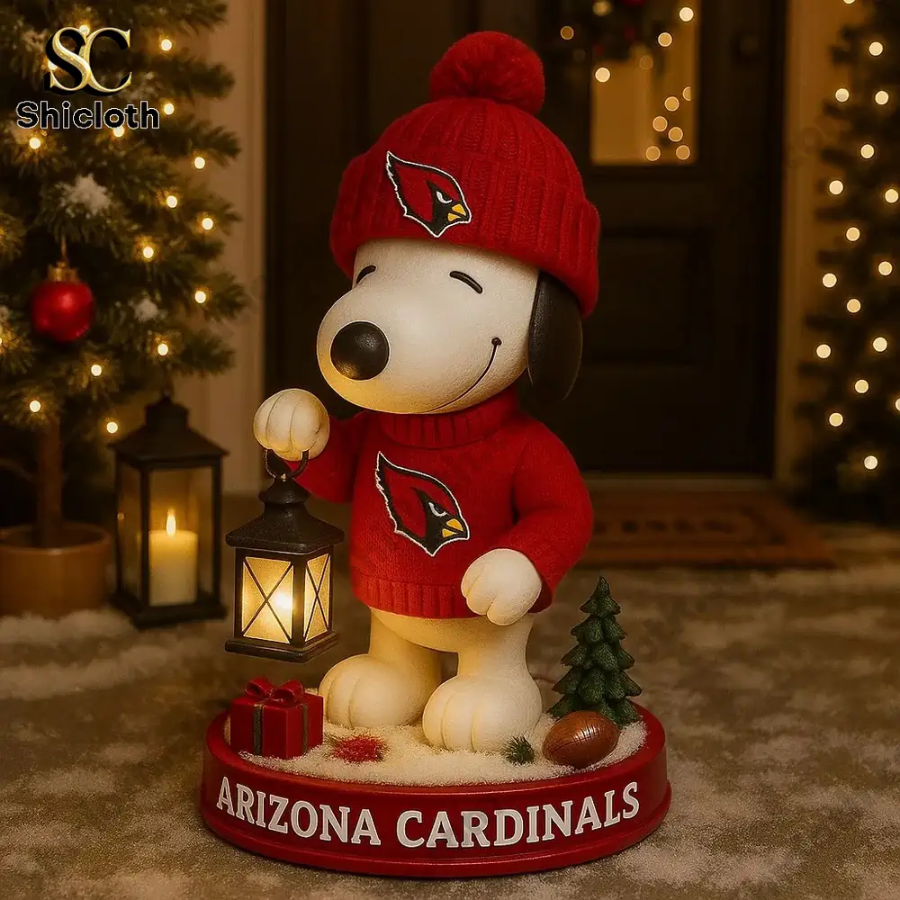 NFL x Snoopy Team Holiday Lantern Buddy Christmas Figure Doll 12 NFL x Snoopy Team Holiday Lantern Buddy Christmas Figure Doll - Image 12