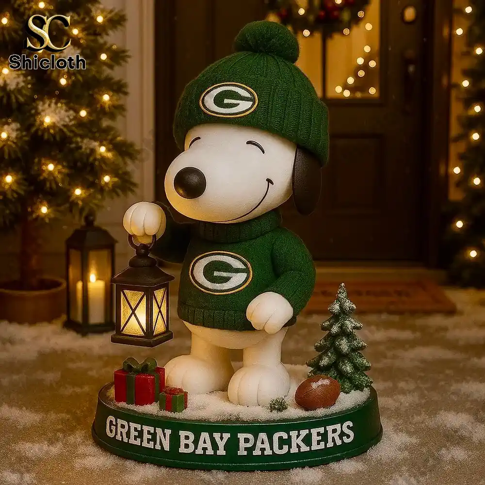 NFL x Snoopy Team Holiday Lantern Buddy Christmas Figure Doll 17 NFL x Snoopy Team Holiday Lantern Buddy Christmas Figure Doll - Image 17