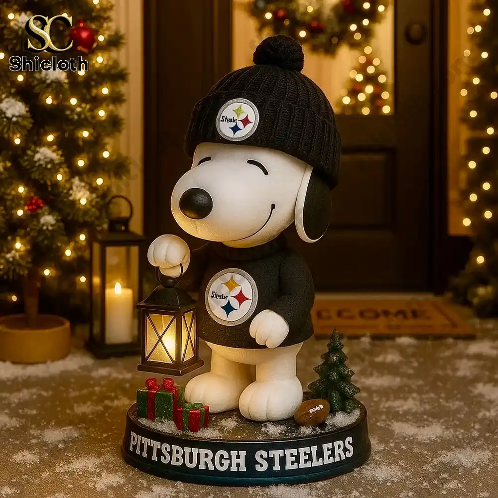 NFL x Snoopy Team Holiday Lantern Buddy Christmas Figure Doll 18 NFL x Snoopy Team Holiday Lantern Buddy Christmas Figure Doll - Image 18