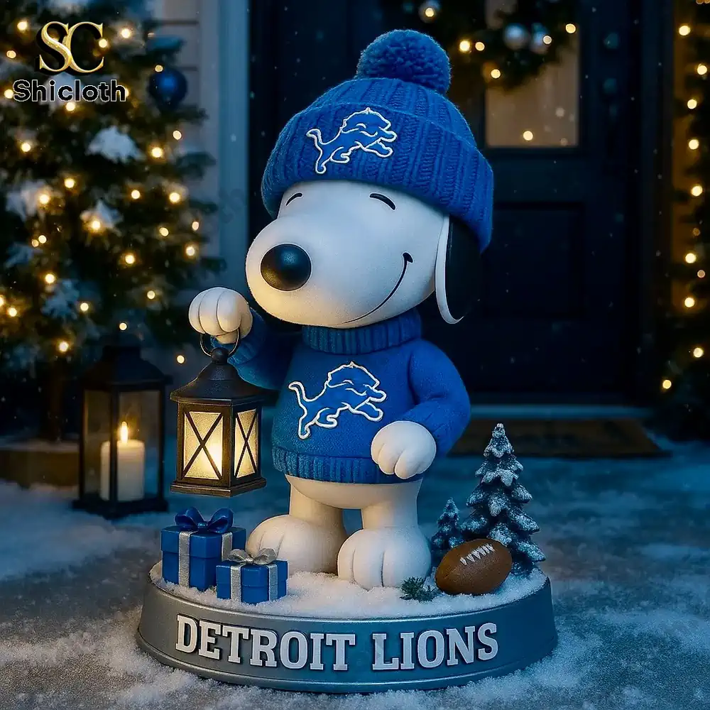 NFL x Snoopy Team Holiday Lantern Buddy Christmas Figure Doll 20 NFL x Snoopy Team Holiday Lantern Buddy Christmas Figure Doll - Image 20