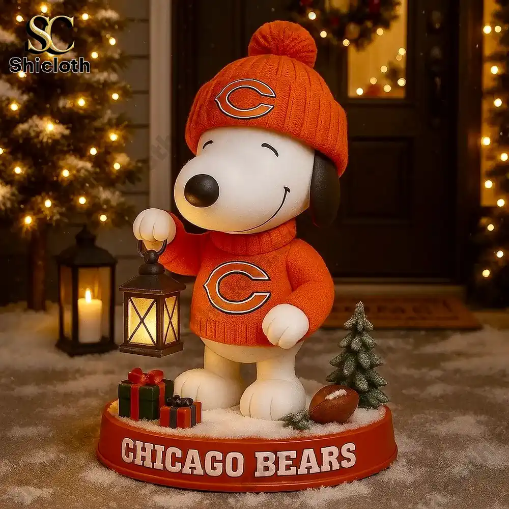 NFL x Snoopy Team Holiday Lantern Buddy Christmas Figure Doll 21 NFL x Snoopy Team Holiday Lantern Buddy Christmas Figure Doll - Image 21