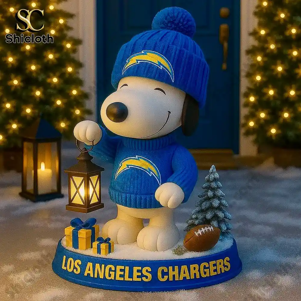 NFL x Snoopy Team Holiday Lantern Buddy Christmas Figure Doll 23 NFL x Snoopy Team Holiday Lantern Buddy Christmas Figure Doll - Image 23