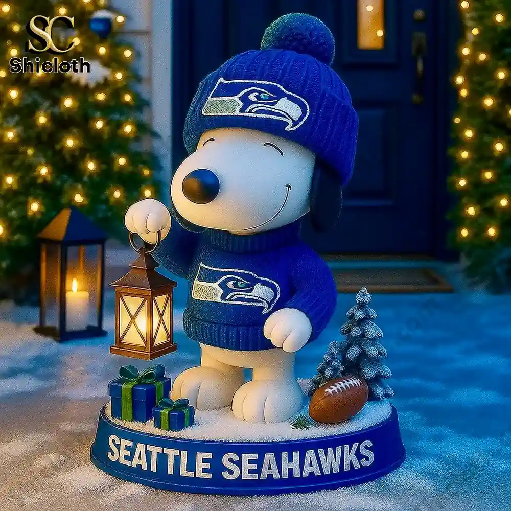 NFL x Snoopy Team Holiday Lantern Buddy Christmas Figure Doll 28 NFL x Snoopy Team Holiday Lantern Buddy Christmas Figure Doll - Image 28