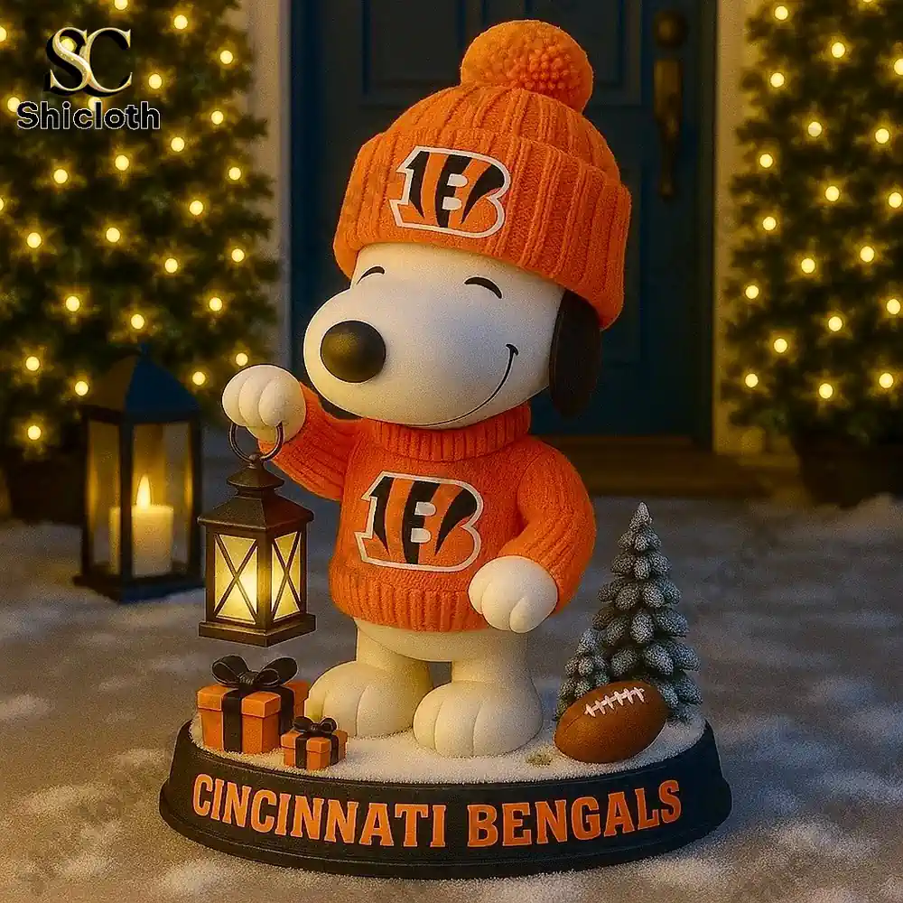 NFL x Snoopy Team Holiday Lantern Buddy Christmas Figure Doll 29 NFL x Snoopy Team Holiday Lantern Buddy Christmas Figure Doll - Image 29