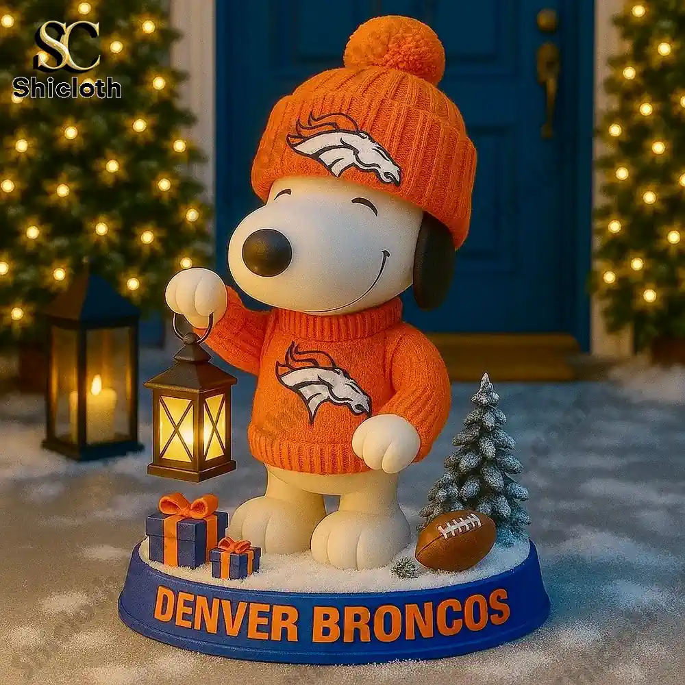 NFL x Snoopy Team Holiday Lantern Buddy Christmas Figure Doll 30 NFL x Snoopy Team Holiday Lantern Buddy Christmas Figure Doll - Image 30