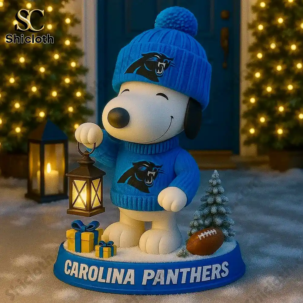 NFL x Snoopy Team Holiday Lantern Buddy Christmas Figure Doll 33 NFL x Snoopy Team Holiday Lantern Buddy Christmas Figure Doll - Image 33