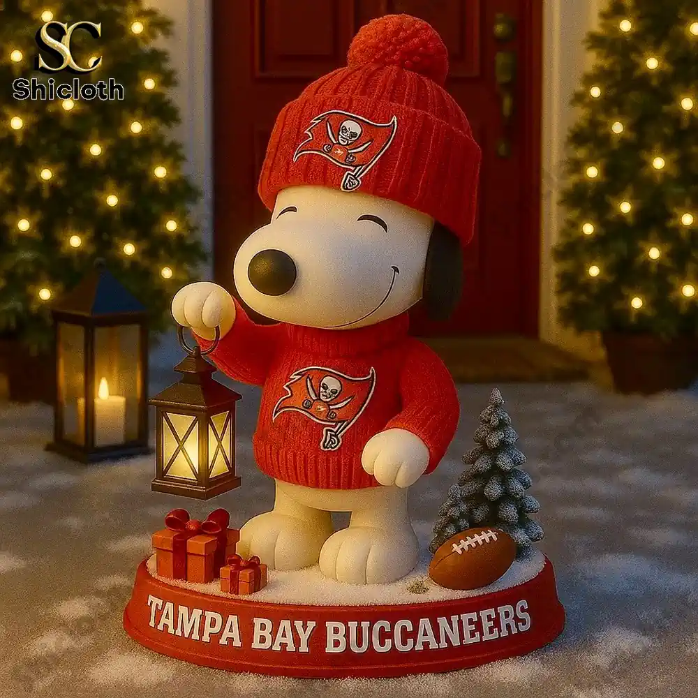 NFL x Snoopy Team Holiday Lantern Buddy Christmas Figure Doll 34 NFL x Snoopy Team Holiday Lantern Buddy Christmas Figure Doll - Image 34