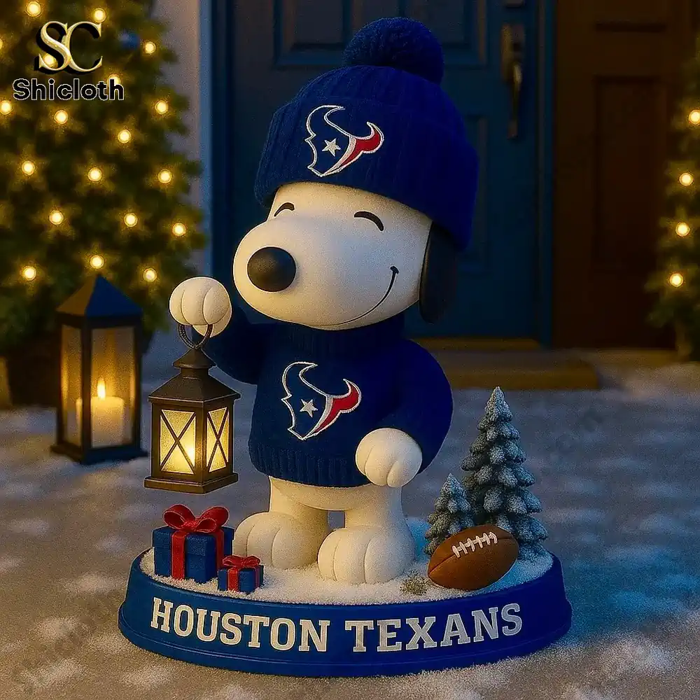 NFL x Snoopy Team Holiday Lantern Buddy Christmas Figure Doll 35 NFL x Snoopy Team Holiday Lantern Buddy Christmas Figure Doll - Image 35