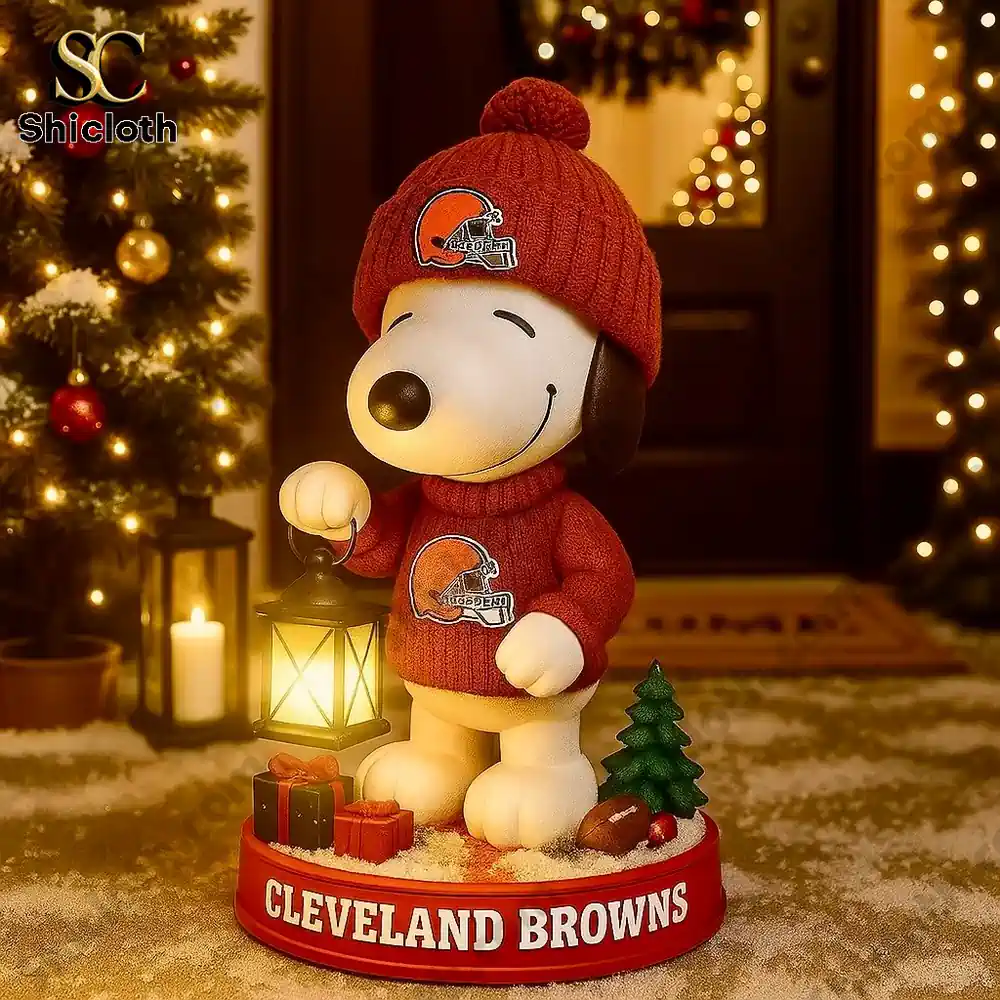 NFL x Snoopy Team Holiday Lantern Buddy Christmas Figure Doll 36 NFL x Snoopy Team Holiday Lantern Buddy Christmas Figure Doll - Image 36