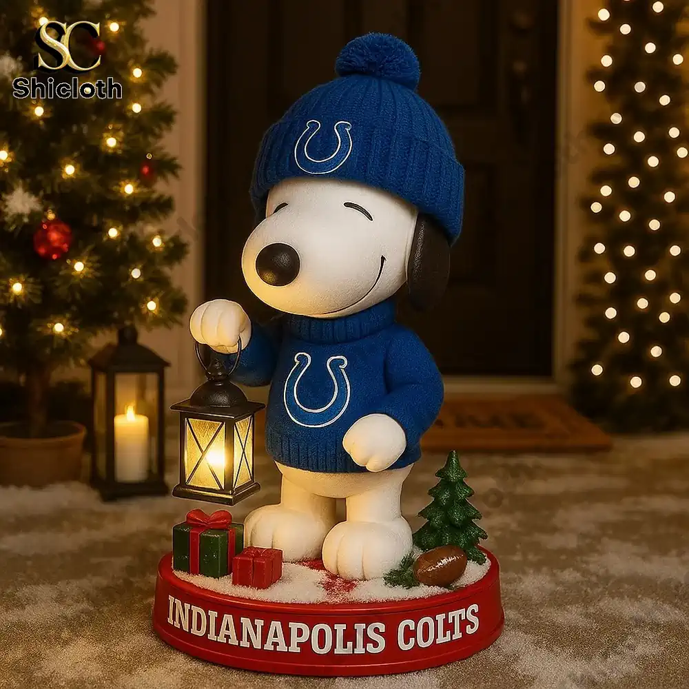 NFL x Snoopy Team Holiday Lantern Buddy Christmas Figure Doll 37 NFL x Snoopy Team Holiday Lantern Buddy Christmas Figure Doll - Image 37