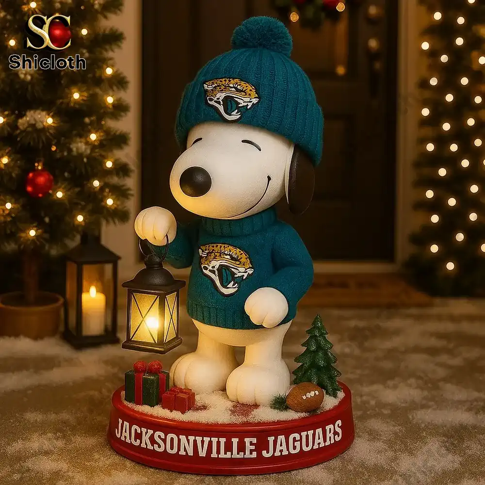 NFL x Snoopy Team Holiday Lantern Buddy Christmas Figure Doll 38 NFL x Snoopy Team Holiday Lantern Buddy Christmas Figure Doll - Image 38