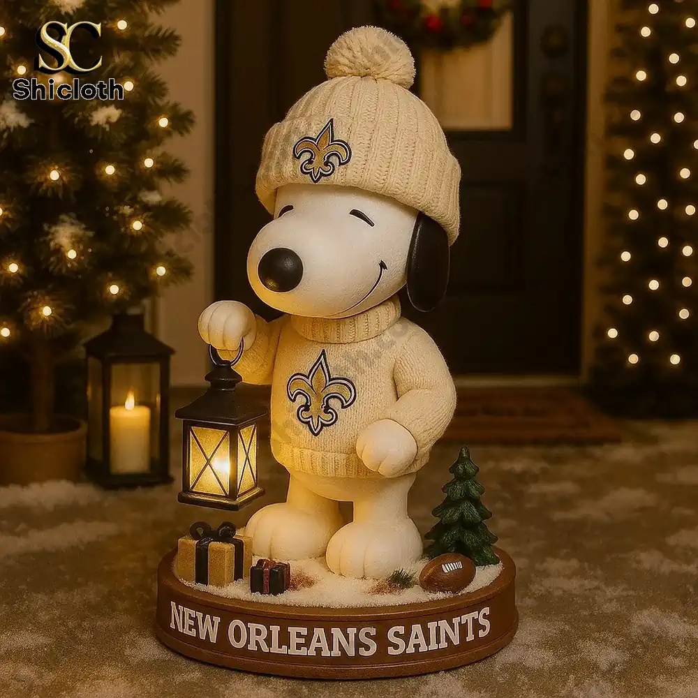 NFL x Snoopy Team Holiday Lantern Buddy Christmas Figure Doll 41 NFL x Snoopy Team Holiday Lantern Buddy Christmas Figure Doll - Image 41
