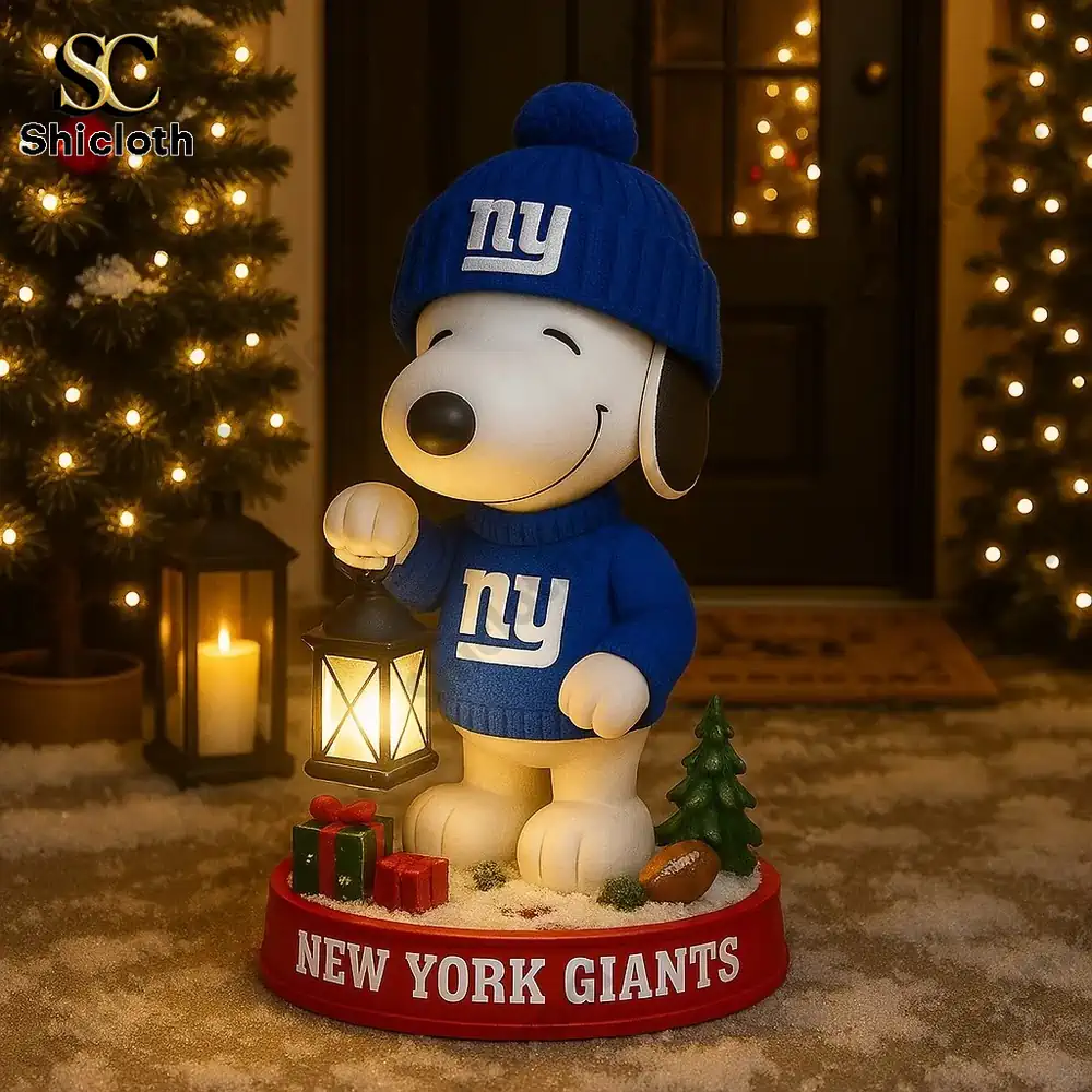 NFL x Snoopy Team Holiday Lantern Buddy Christmas Figure Doll 43 NFL x Snoopy Team Holiday Lantern Buddy Christmas Figure Doll - Image 43