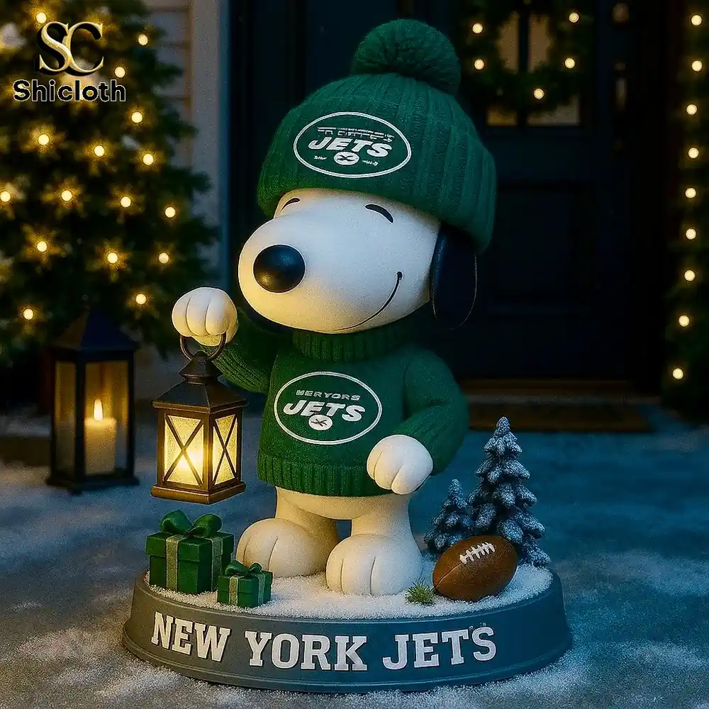 NFL x Snoopy Team Holiday Lantern Buddy Christmas Figure Doll 44 NFL x Snoopy Team Holiday Lantern Buddy Christmas Figure Doll - Image 44