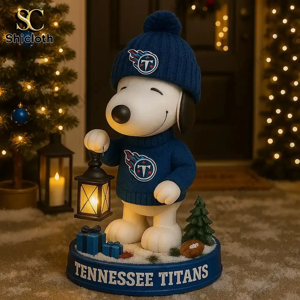 NFL x Snoopy Team Holiday Lantern Buddy Christmas Figure Doll 47 NFL x Snoopy Team Holiday Lantern Buddy Christmas Figure Doll - Image 47