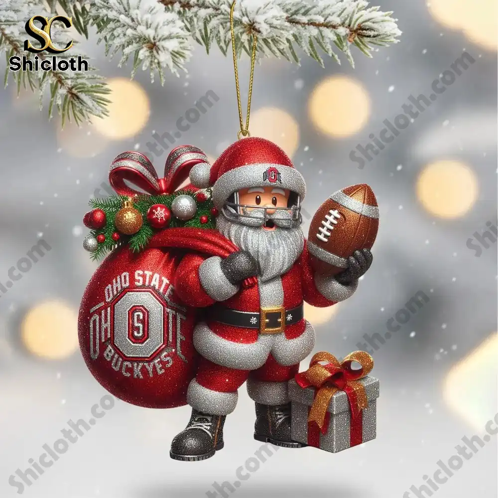 Oklahoma Sooners Christmas Tree Topper And Ornament Set 2025 4 Oklahoma Sooners Christmas Tree Topper And Ornament Set 2025 - Image 4