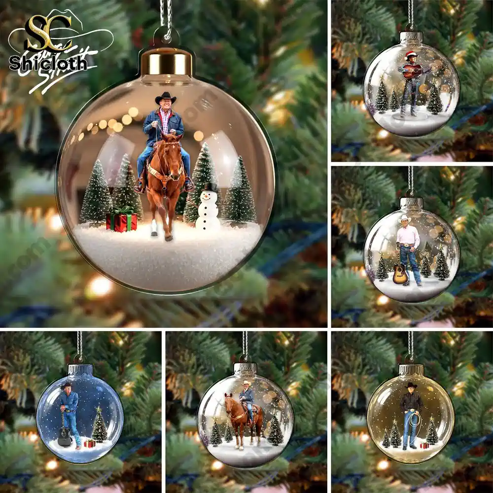 George Strait Christmas Ornament Christmas Combo Sets Ornaments