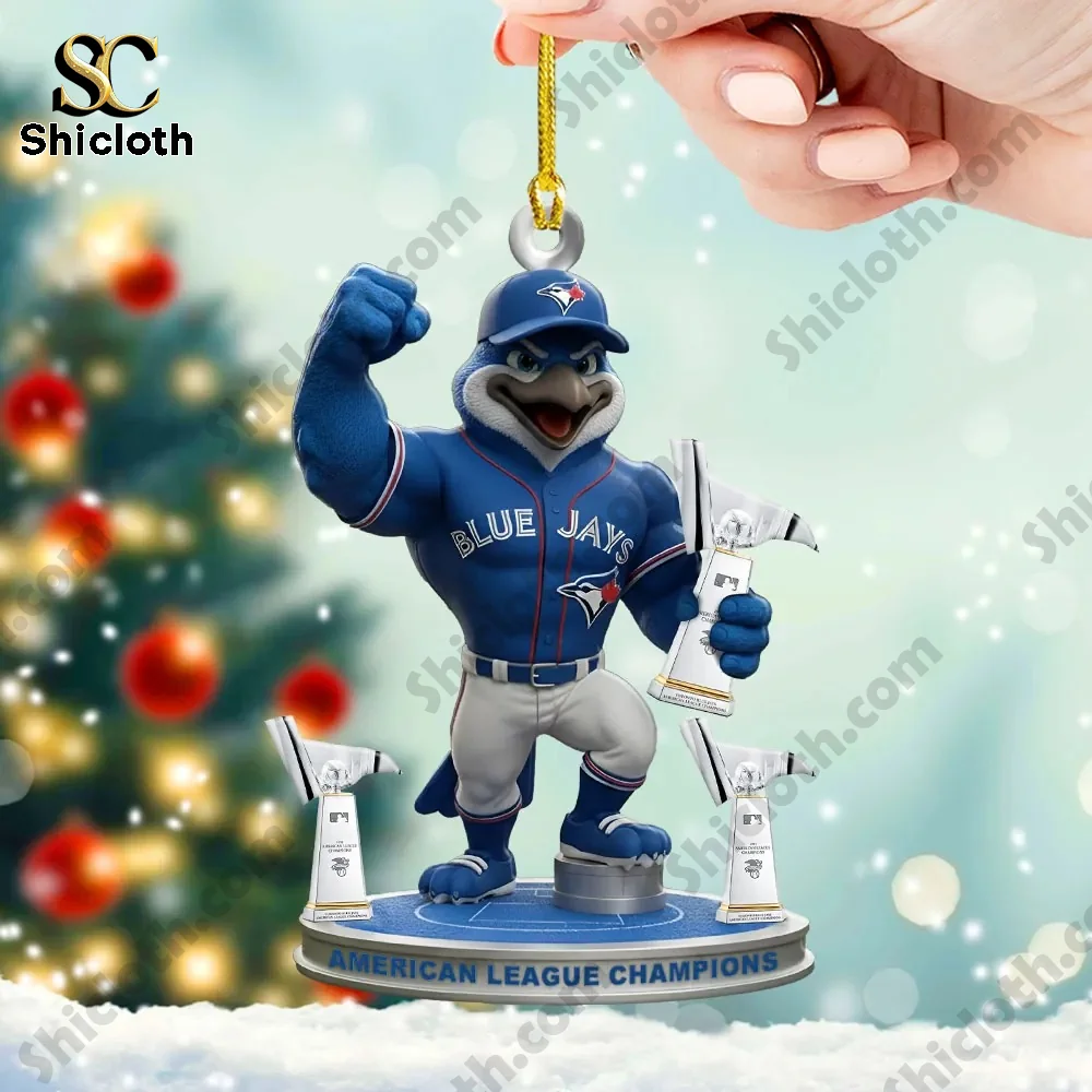 Toronto Blue Jays Custom Acrylic Ornament