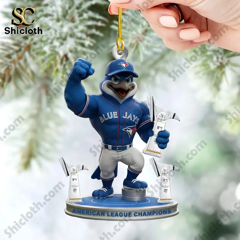 Toronto Blue Jays Custom Acrylic Ornament 3 Toronto Blue Jays Custom Acrylic Ornament - Image 3