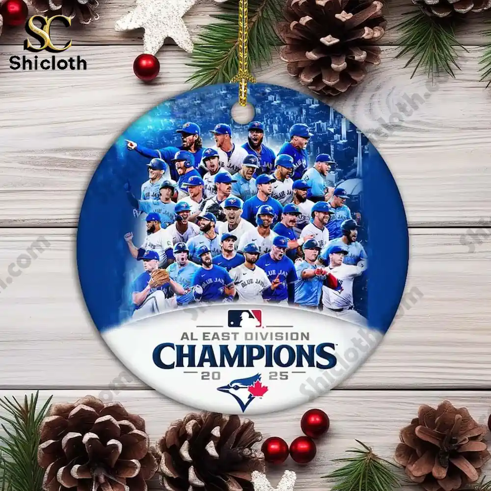 Toronto Blue Jays Champions 2025 Ornament 3 Toronto Blue Jays Champions 2025 Ornament - Image 3