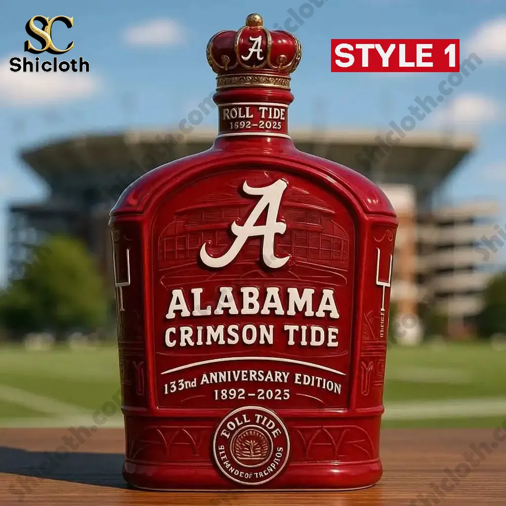 Alabama Crimson Tide 133 anniversary decorative bottle crown cap!