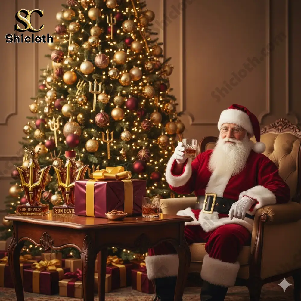 Arizona State Sun Devils Whiskey Bottle