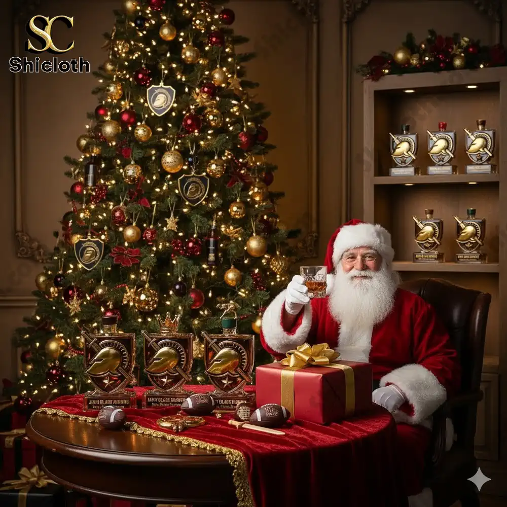 Army Black Knights Whiskey Bottle