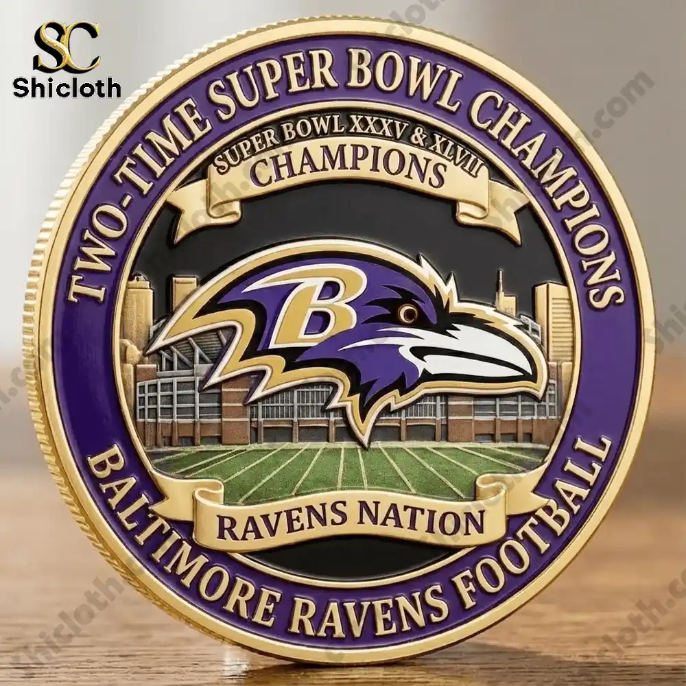 Baltimore Ravens championship commemorative coin!