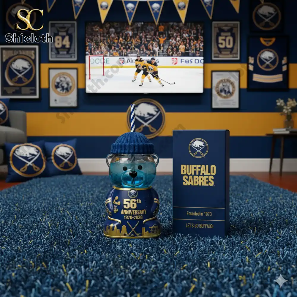 Buffalo Sabres 56th Anniversary Bear Bottle
