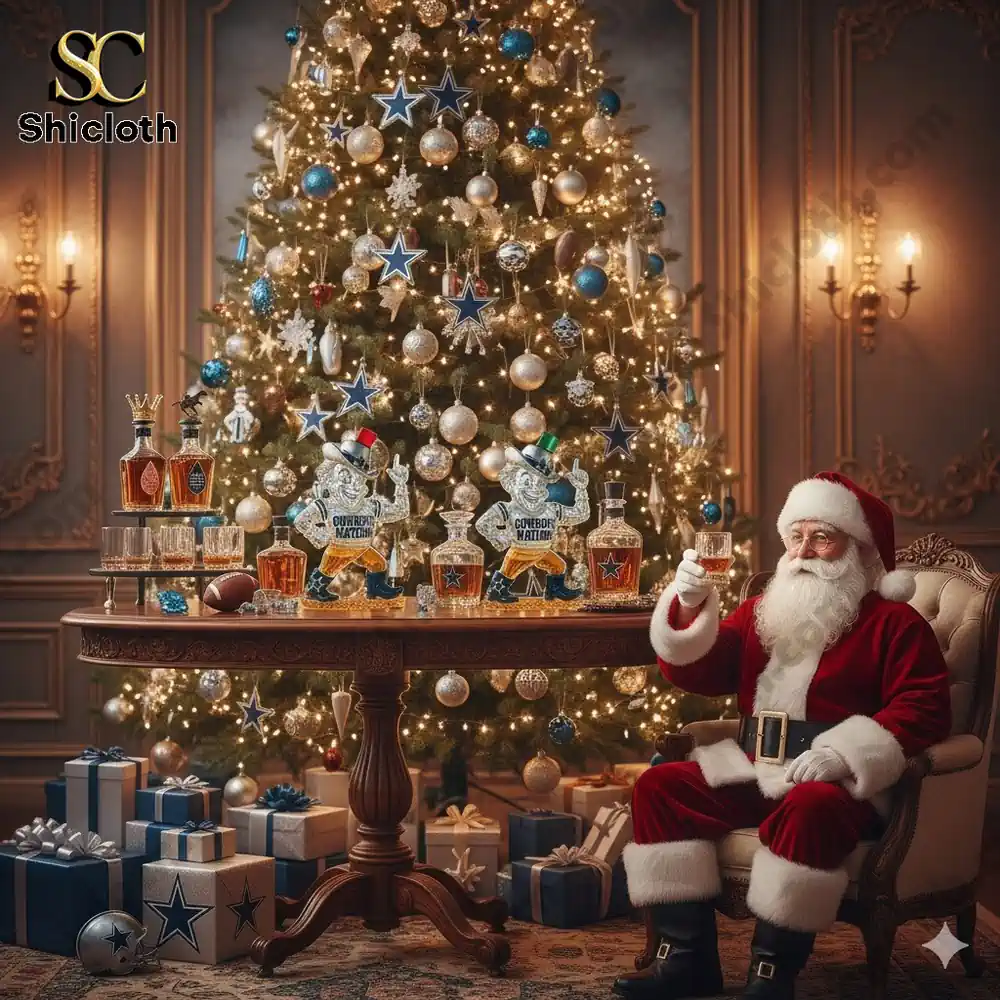 Dallas Cowboys Nation Spirit Of The Star Whiskey Bottle