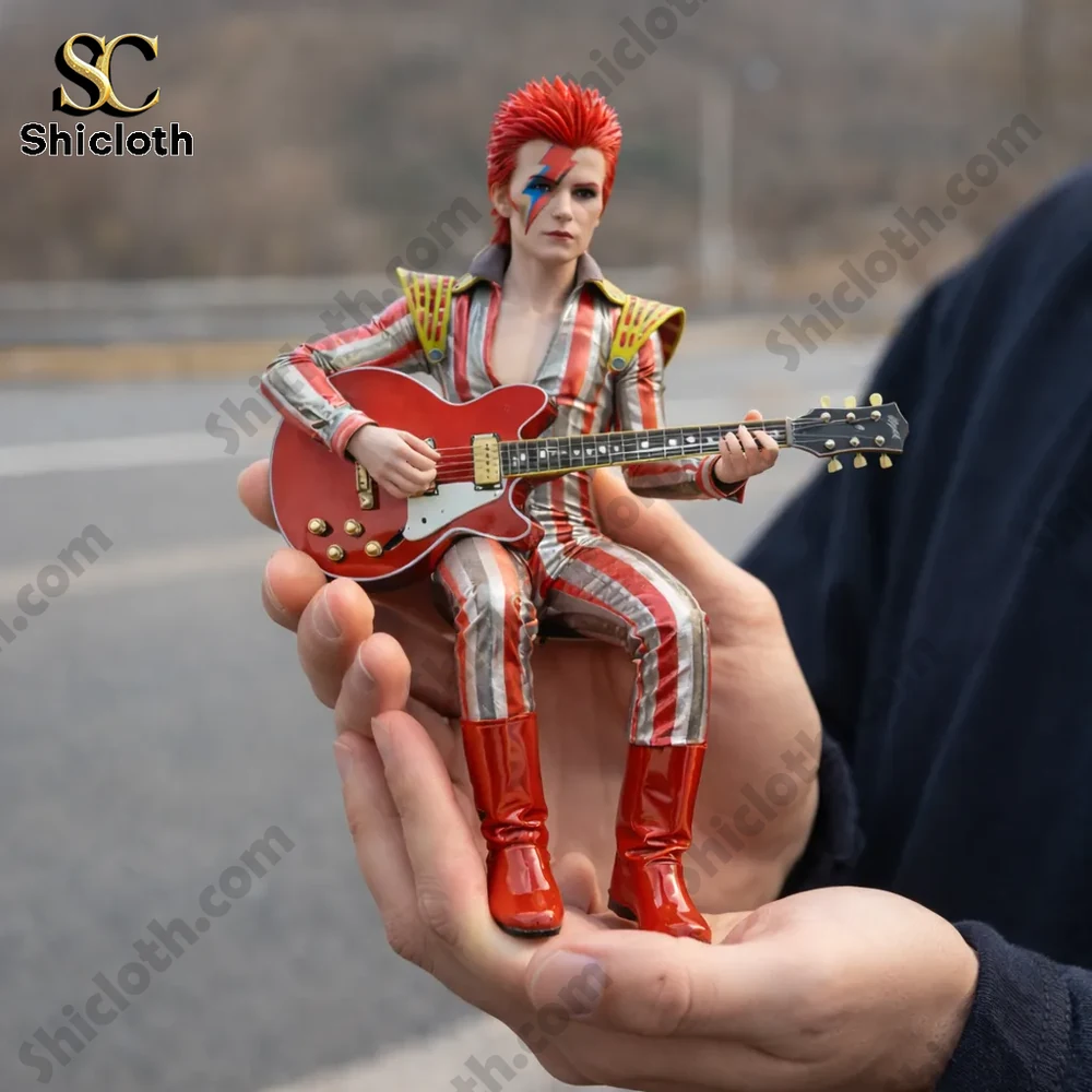 Alternative view of David Stardust Desk Companion 3D Resin Figurine