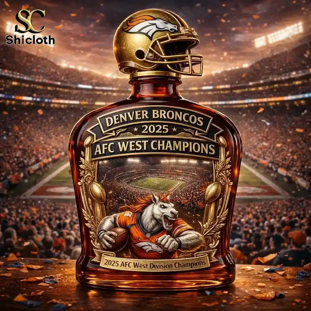 Denver 2025 West Champions Commemorative Whisky Bottle