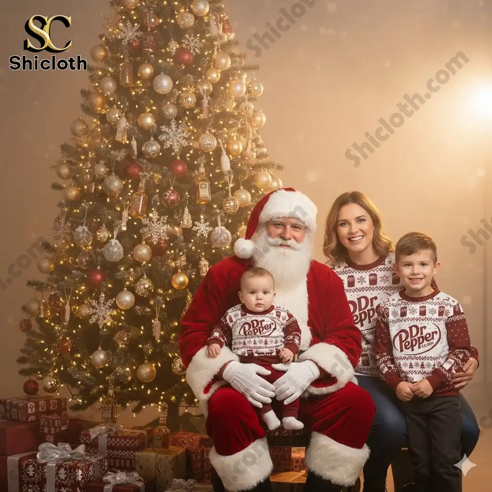 Dr Pepper Full Printing Ugly Christmas Sweater