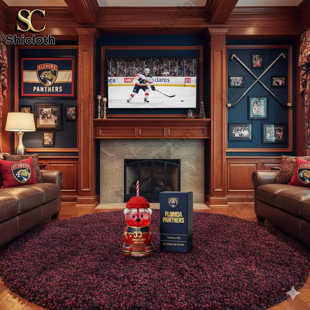Florida Panthers 33rd Anniversary Bear Bottle