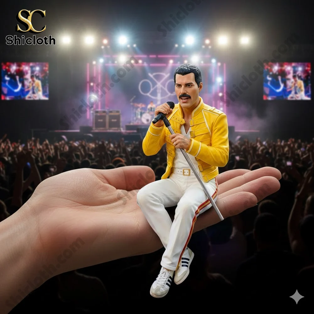 Dungeons & Dragons 52nd Anniversary Limited Pop Figure Doll 18 Freddie Mercury Desk Companion 3D Resin Figurine
