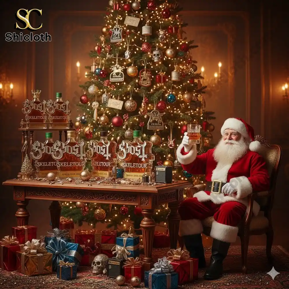 Ghost Skeletour World Tour 2025 Whiskey Bottle