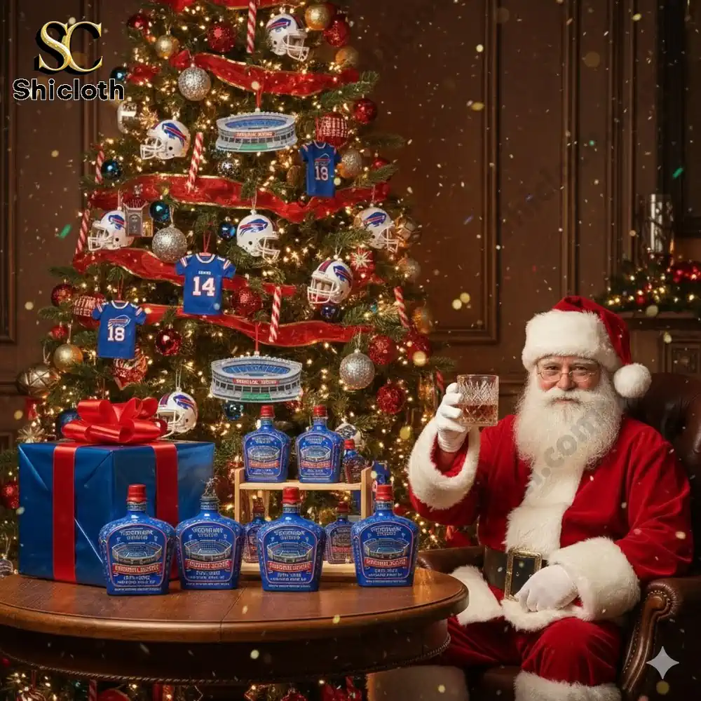 Highmark Stadium Farewell Season Whiskey Bottle