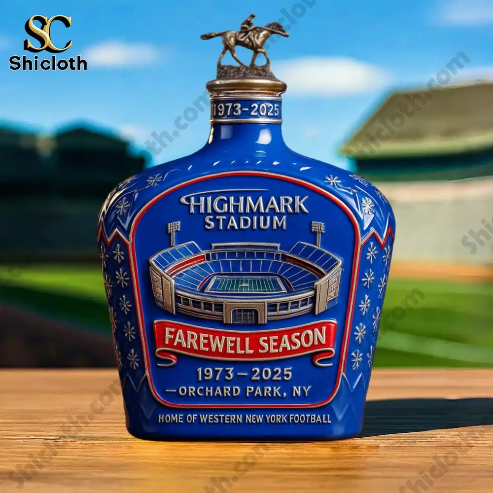 Highmark Stadium Farewell Season Whiskey Bottle Christmas Gift 3 Highmark Stadium Farewell Season Whiskey Bottle Christmas Gift - Image 3