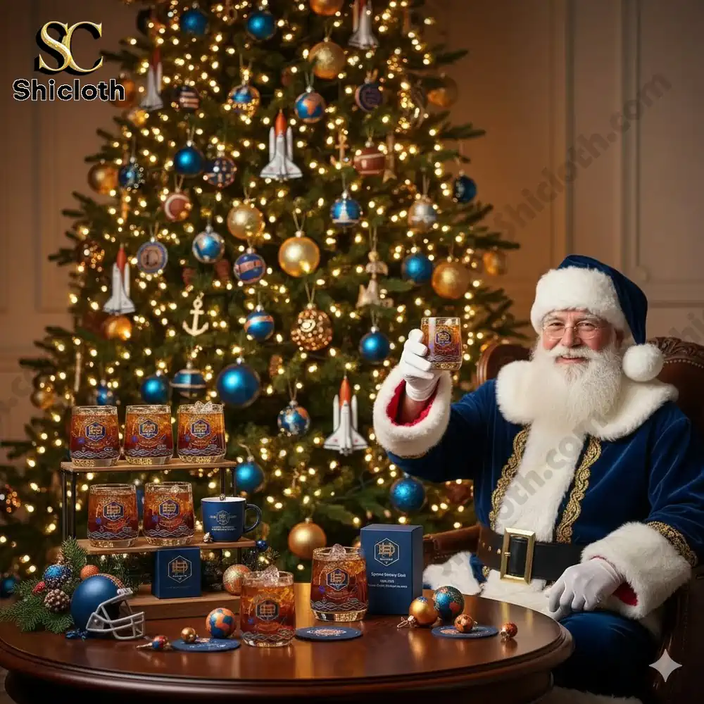 Houston Dynamo FC MLS Whiskey Glass Christmas Gift