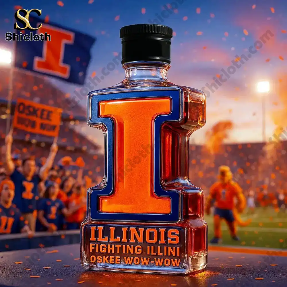Illinois Fighting Illini Limited Edition Collector?s Whiskey Bottle Christmas Gift 3 Illinois Fighting Illini Limited Edition Collector?s Whiskey Bottle Christmas Gift - Image 3