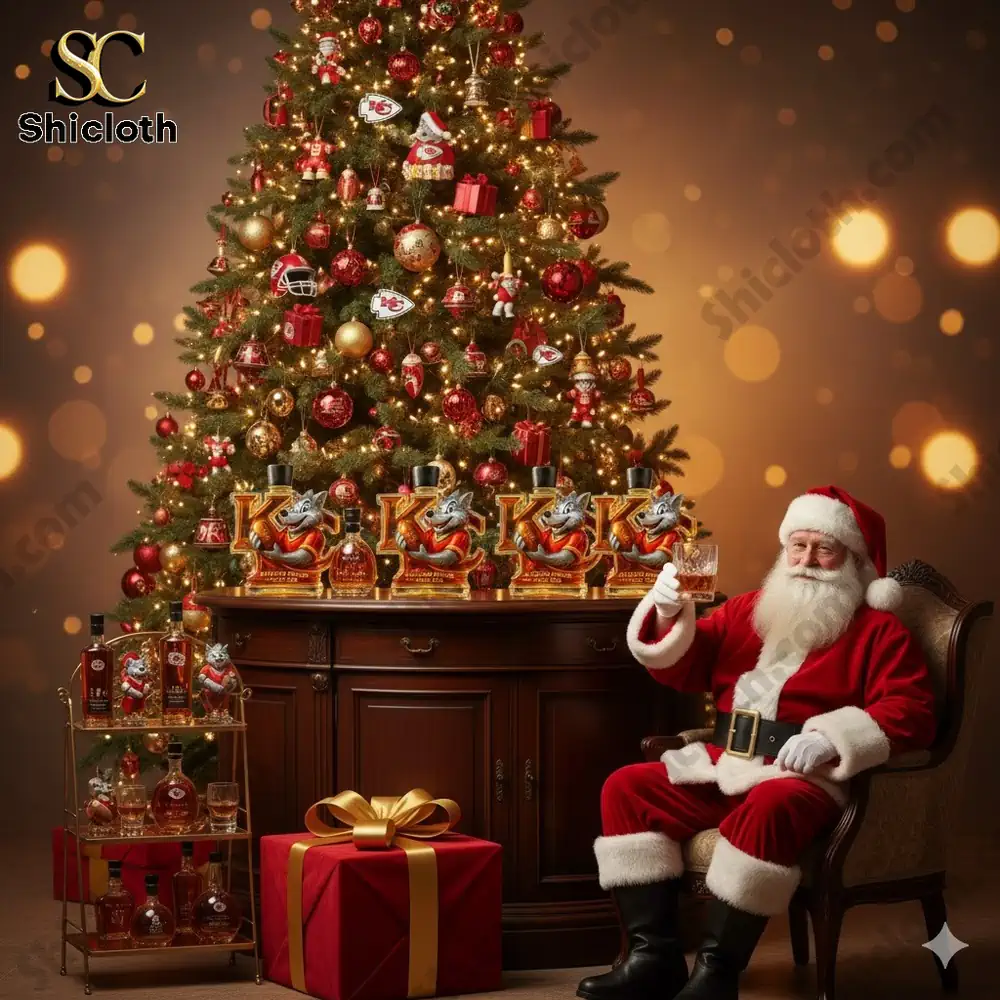 Kansas City Chiefs Kingdom Proud Since 1960 Whiskey Bottle