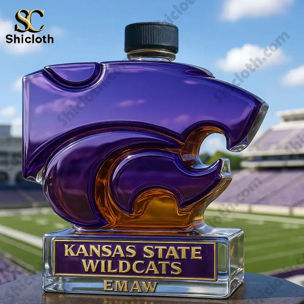 Kansas State Wildcats Limited-Edition Whiskey Bottle Christmas Gift 3 Kansas State Wildcats Limited-Edition Whiskey Bottle Christmas Gift - Image 3