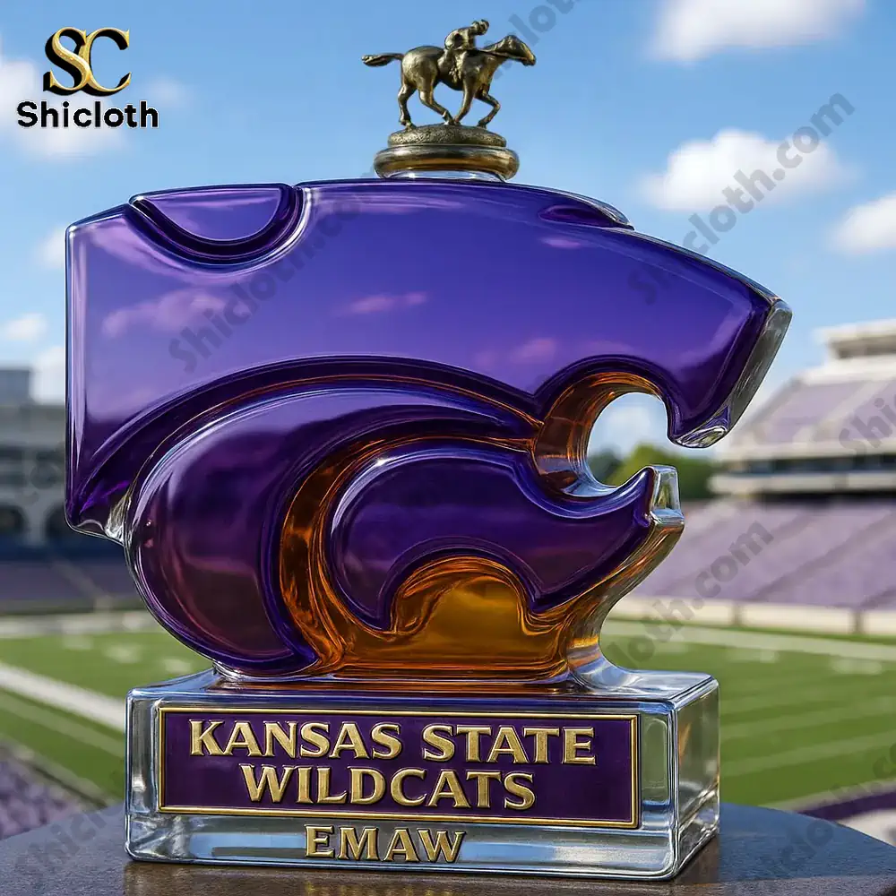 Kansas State Wildcats Limited-Edition Whiskey Bottle Christmas Gift 4 Kansas State Wildcats Limited-Edition Whiskey Bottle Christmas Gift - Image 4