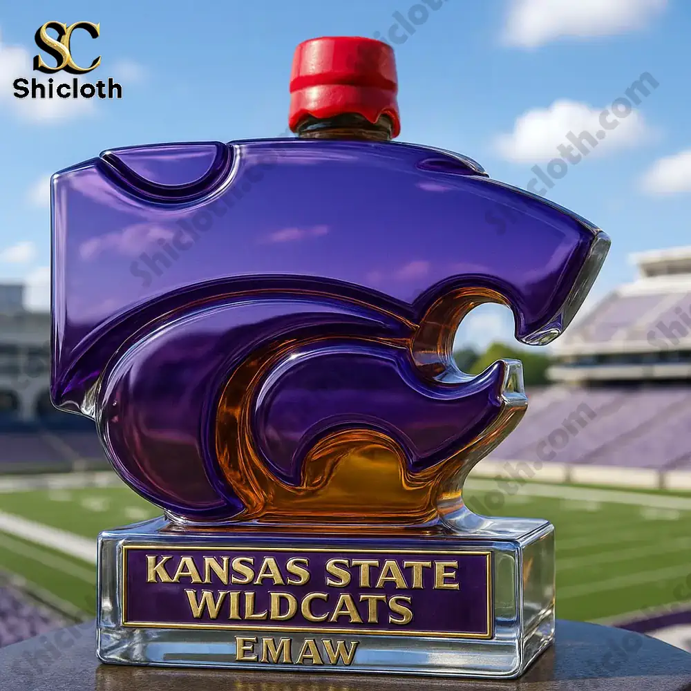 Kansas State Wildcats Limited-Edition Whiskey Bottle Christmas Gift 5 Kansas State Wildcats Limited-Edition Whiskey Bottle Christmas Gift - Image 5