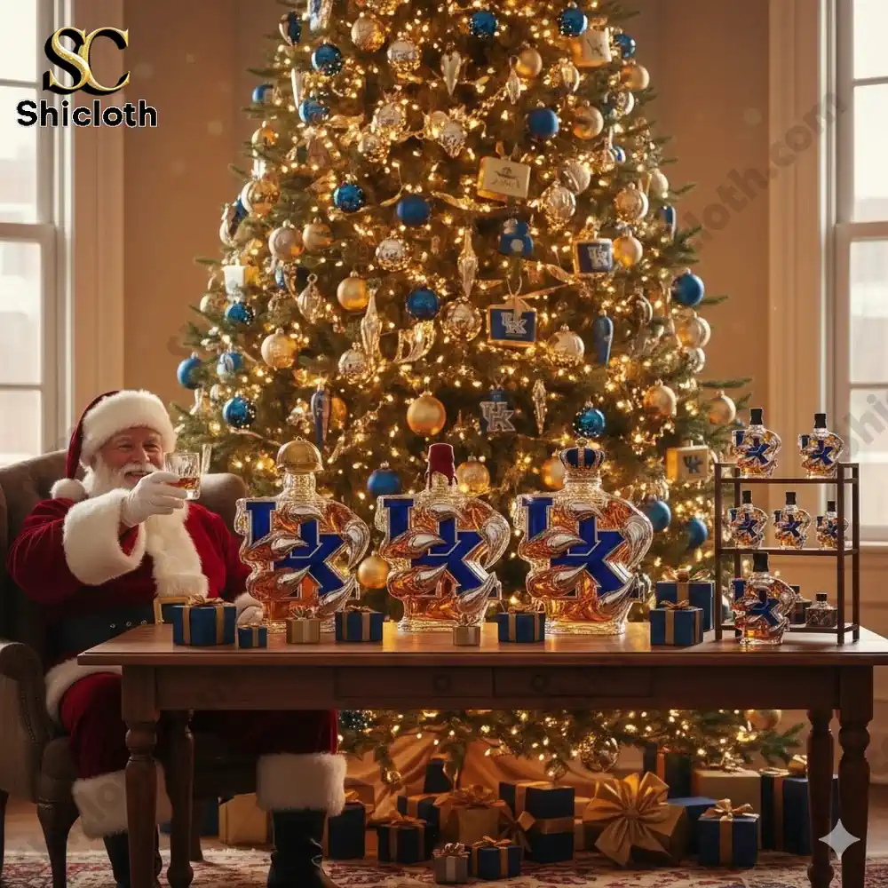 Kentucky Wildcats Custom Whiskey Bottle