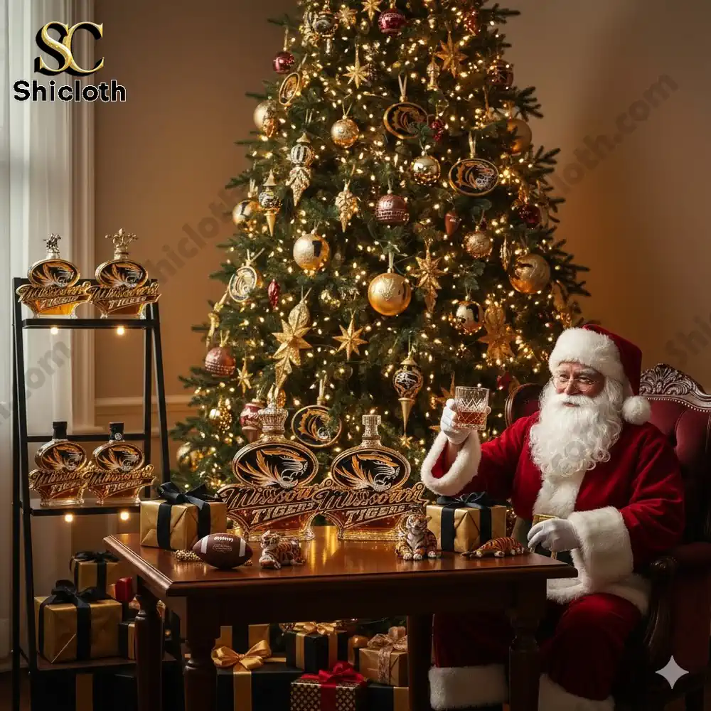 Missouri Tigers Whiskey Bottle