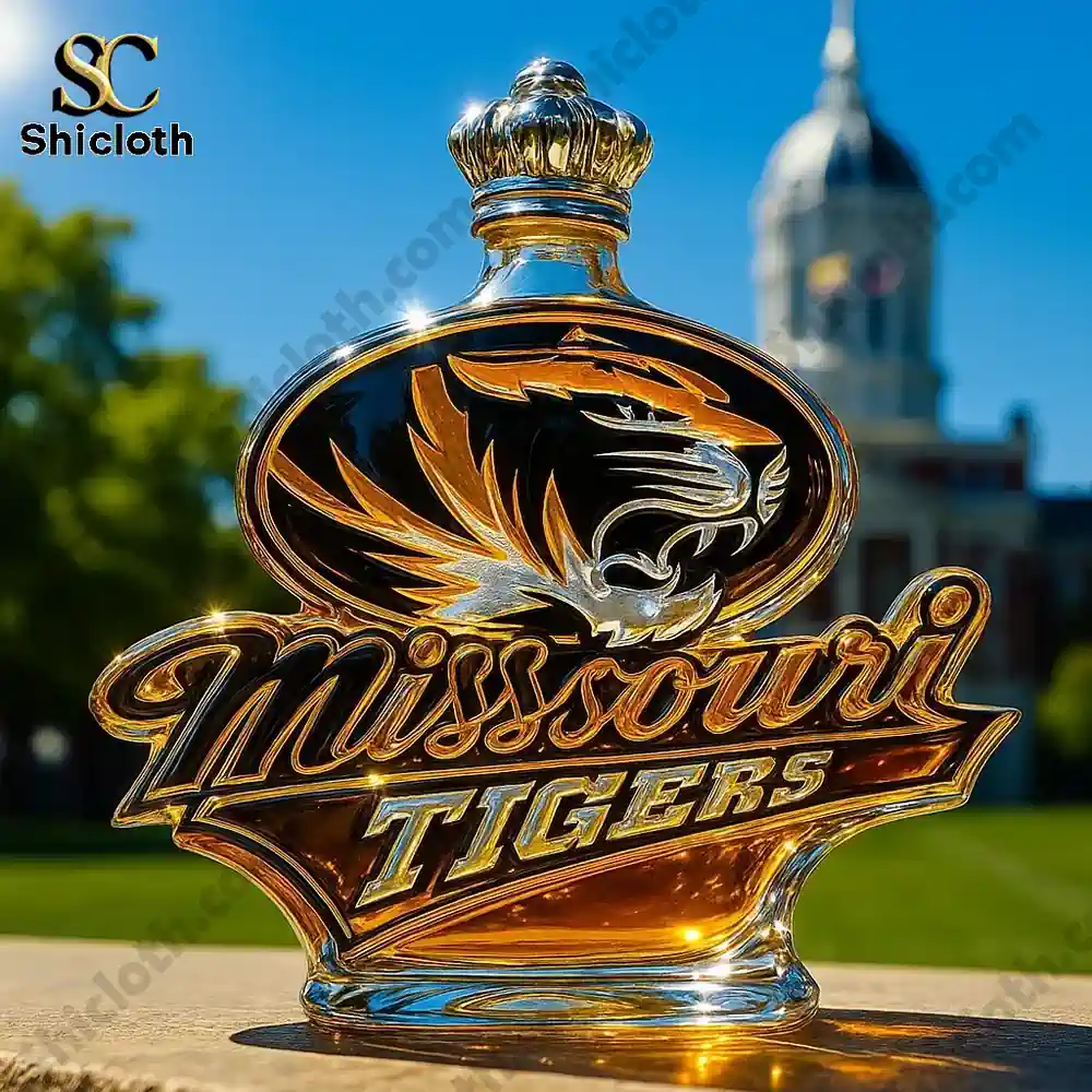 Missouri Tigers Whiskey Bottle Christmas Gift 3 Missouri Tigers Whiskey Bottle Christmas Gift - Image 3