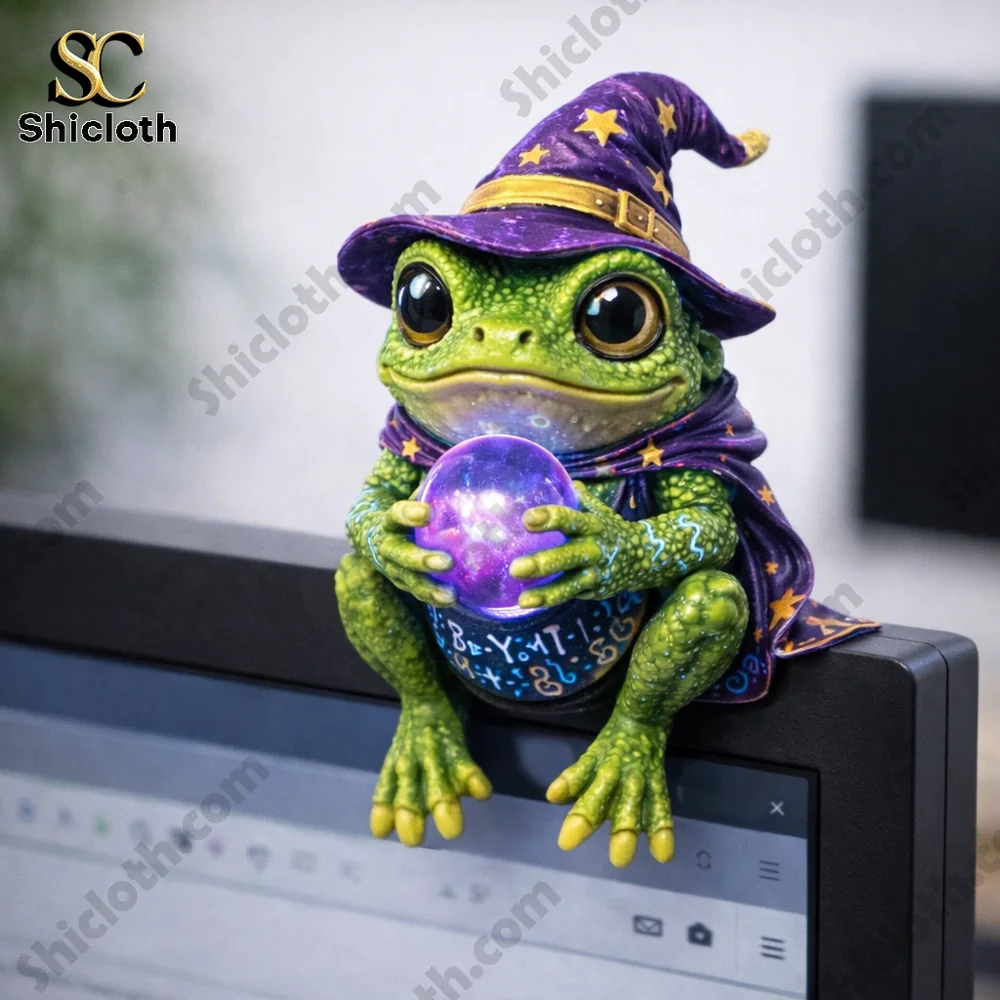 Dungeons & Dragons 52nd Anniversary Limited Pop Figure Doll 8 Mystic Luck Frog Desk Companion 3D Resin Figurine