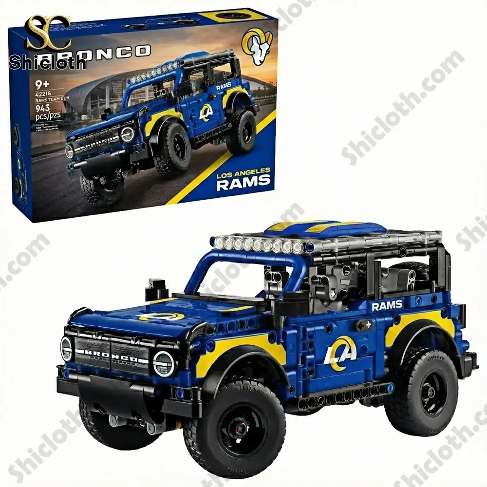 All Teams NFL x Bronco 60th Anniversary Collector Brick Set 5 All Teams NFL x Bronco 60th Anniversary Collector Brick Set - Image 5